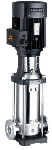Насос BL8-11, 4 кВт,  380 В, 50 гц, 50, нерж., 68 С, SHIMGE Насос BL8-11, 4 кВт,  380 В, 50 гц, 50, нерж., 68 С, SHIMGE