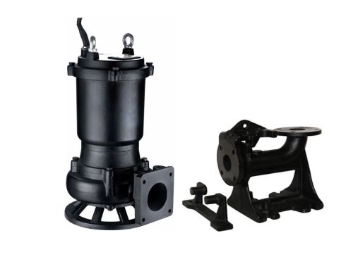 Насос WQK 30-18-3.7 , 3,7 кВт, 380 В, DN80, чугун, 40 С, с АТМ, SHIMGE